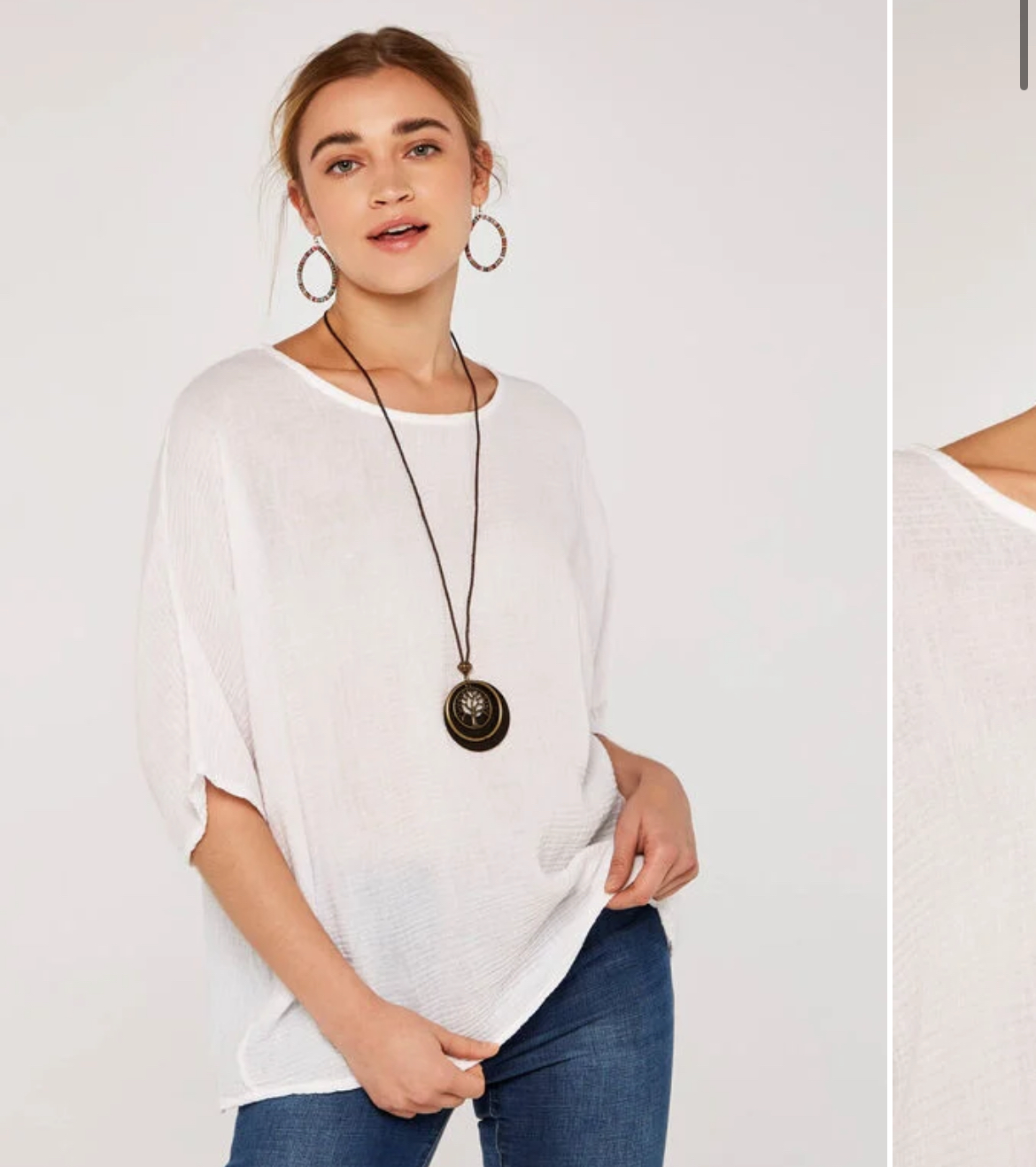 Batwing Necklace Top