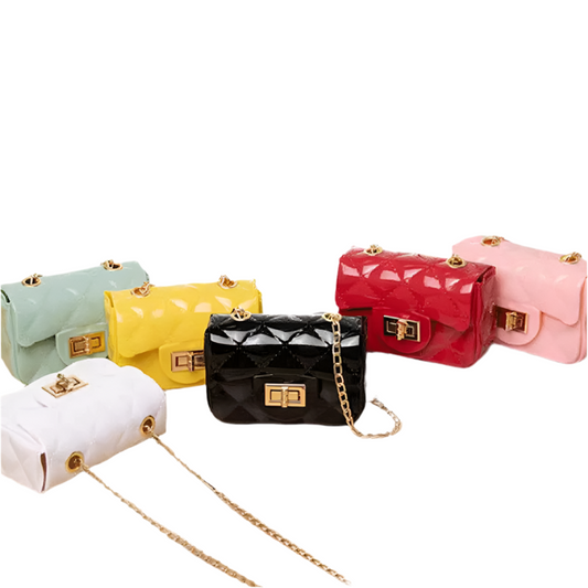 Women's Small Pvc Fashion Jelly Bag